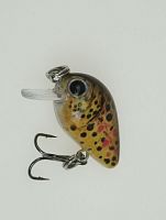 Воблер HARD BAITS PRO SERIES мини-кренкбейт  2,85 см, 1,95 г, цв.B Кр. № 12