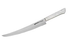 Нож кухонный Samura Harakiri для нарезки, Слайсер TANTO, 230 мм. SHR-0046WT