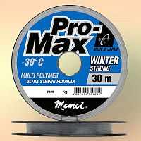 Леска зимняя Pro-Max Winter Strong d=0.08mm, 30m