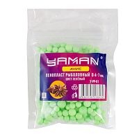 Пенопласт рыболовный Yaman Анис, d 4-7 мм,цв. зеленый