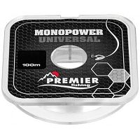 Леска MONOPOWER UNIVERSAL 0,20мм/100м Clear Nylon Premier Fishing